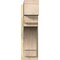 Ekena Millwork Merced Block Rough Sawn Outlooker, Douglas Fir, 8"W x 26"D x 26"H OUT08X26X26MRC05RDF - alternate 2